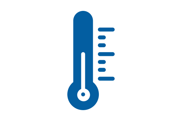 Significativa riduzione del calore