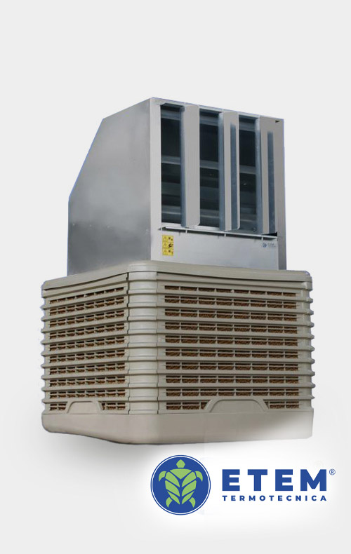 Raffrescatore fisso - ETEM Termotecnica produce raffrescatori ad acqua industriali